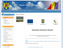 Tablet Screenshot of primariaciuperceniinoi.ro